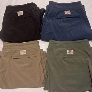 Faherty Men’s All Day Shorts Bundle (4 Pairs) | Size 35 | Performance Stretch